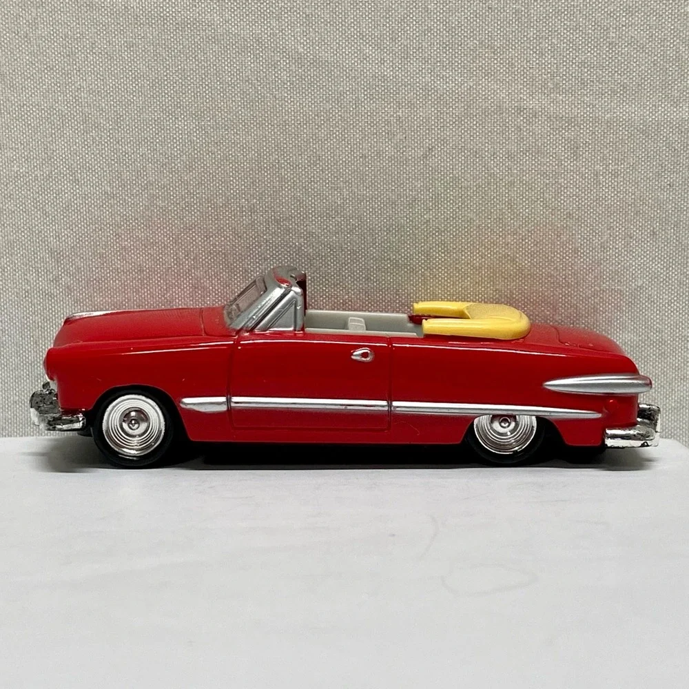 Vintage Maisto 1949 Ford Imperial Convertible Red 1/64 Dealer Sample Loose GUC